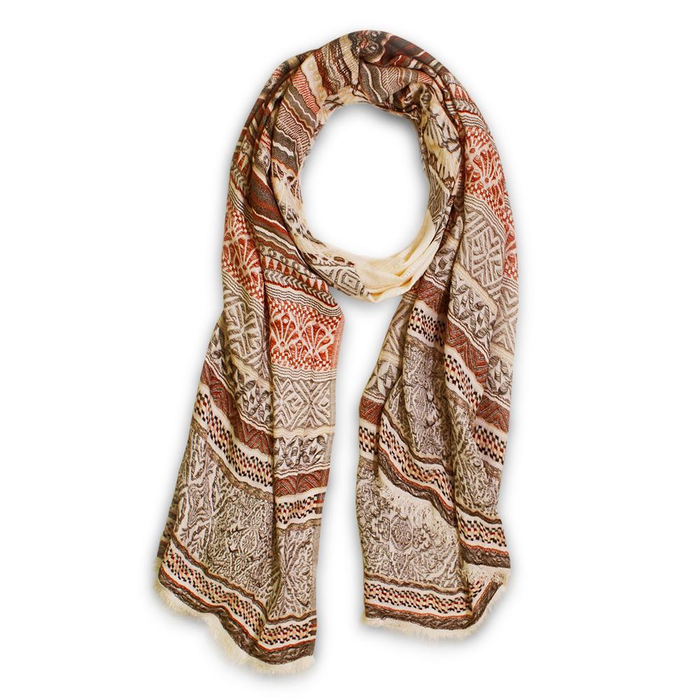 Malvina Scarf ClaudiaG Soft Luxurious Woven Wrap Cozy Long - Rosetta Creative Boutique